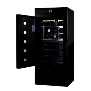 LUXURY WATCH WINDER SAFE BOX SRW-J90006BLA-SB for 6 watches